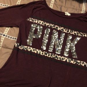 PINK long sleeve T-shirt